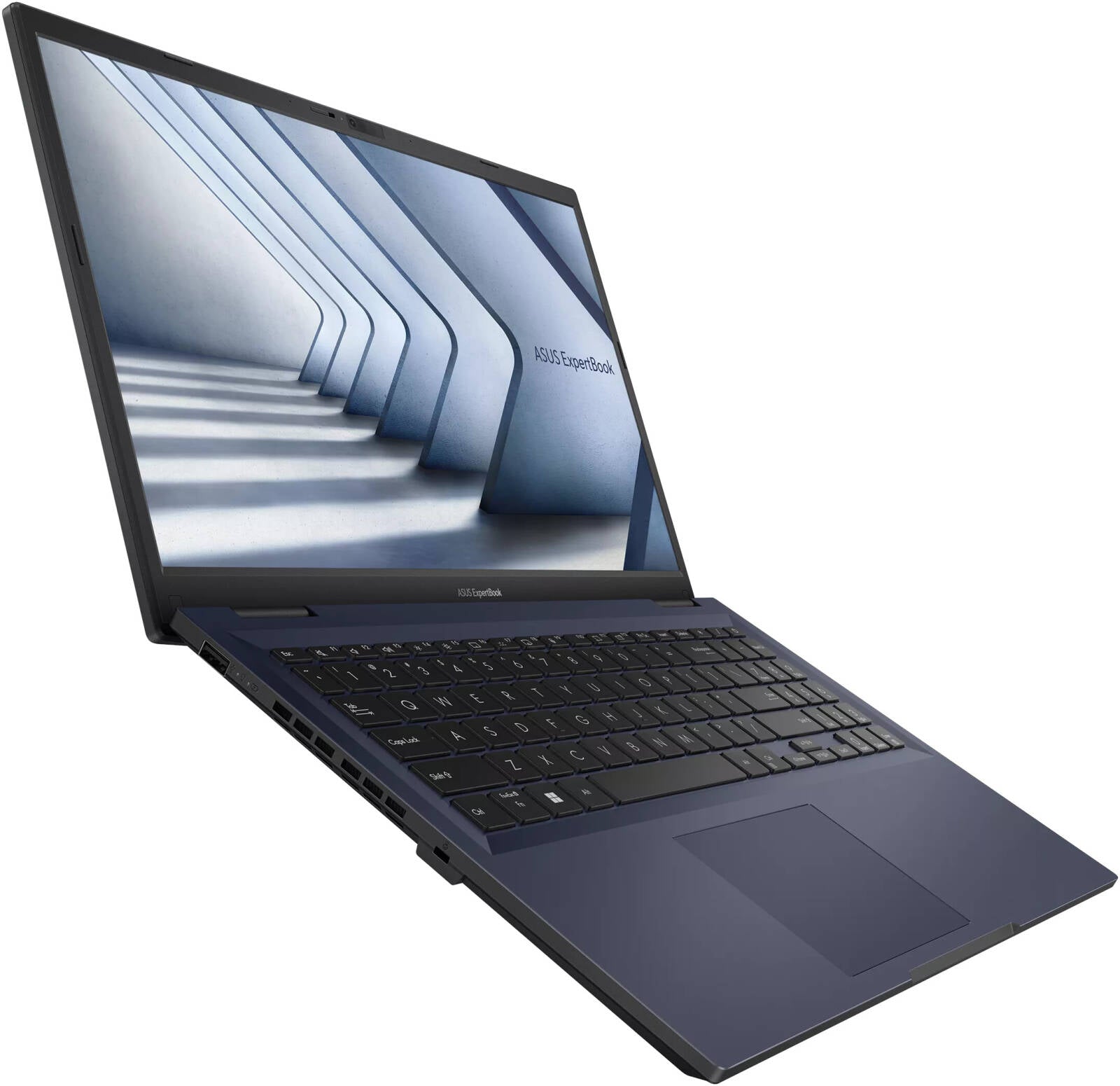 ASUS EXPERTBOOK B1 B1502CVA-I716512B0D | Intel Core i7 1355U, 16GB RAM, 512GB SSD, 15.6" FHD, Intel Graphics, DOS ( Without OS ), Eng-Arab Keyboard, Black