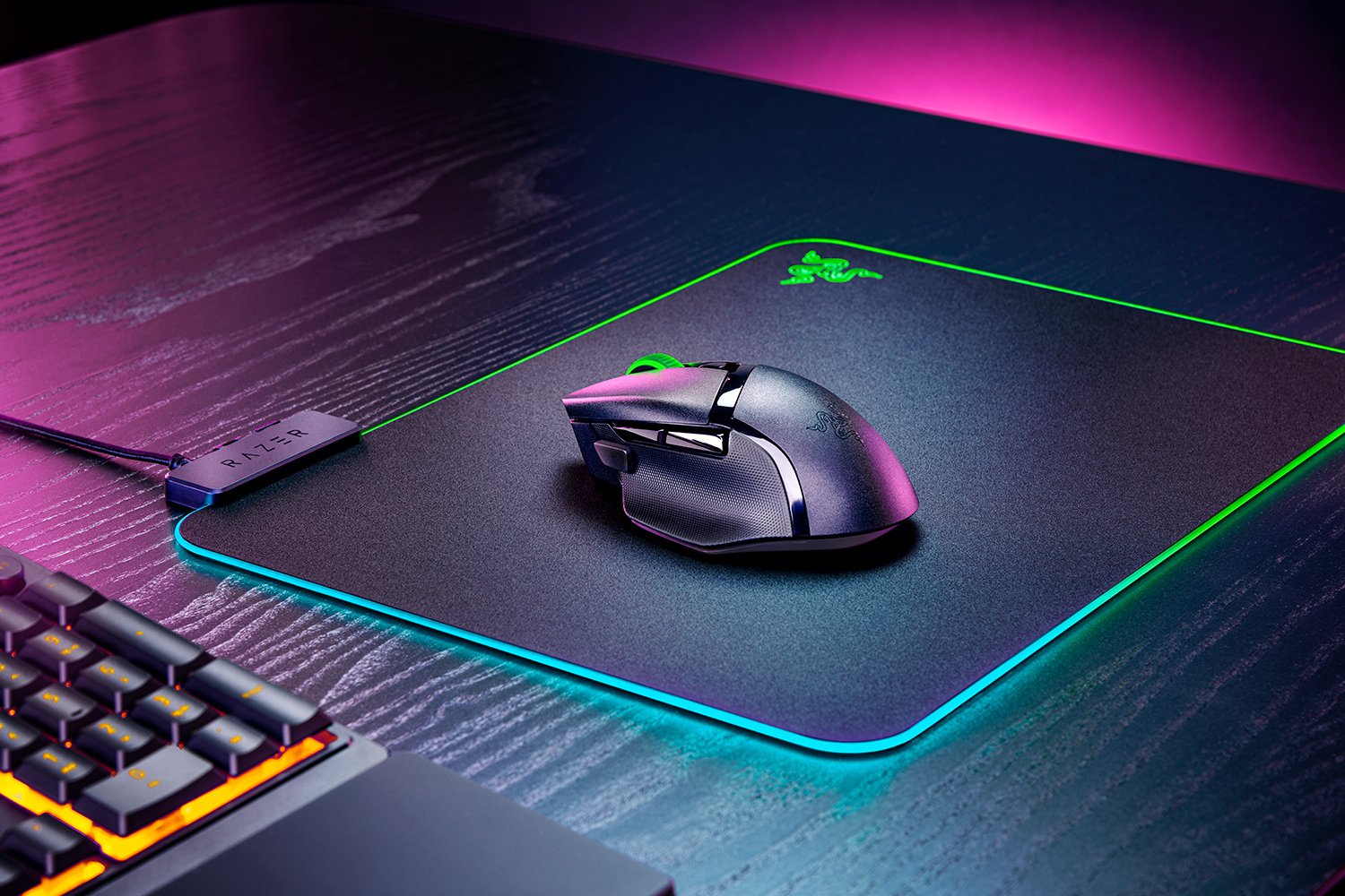 RAZER BASILISK V3 X HYPERSPEED - RZ01-04870100-0000 | Customizable Wireless Gaming Mouse, Razer 5G Advanced  18K Optical Sensor, 9 Customizable Controls