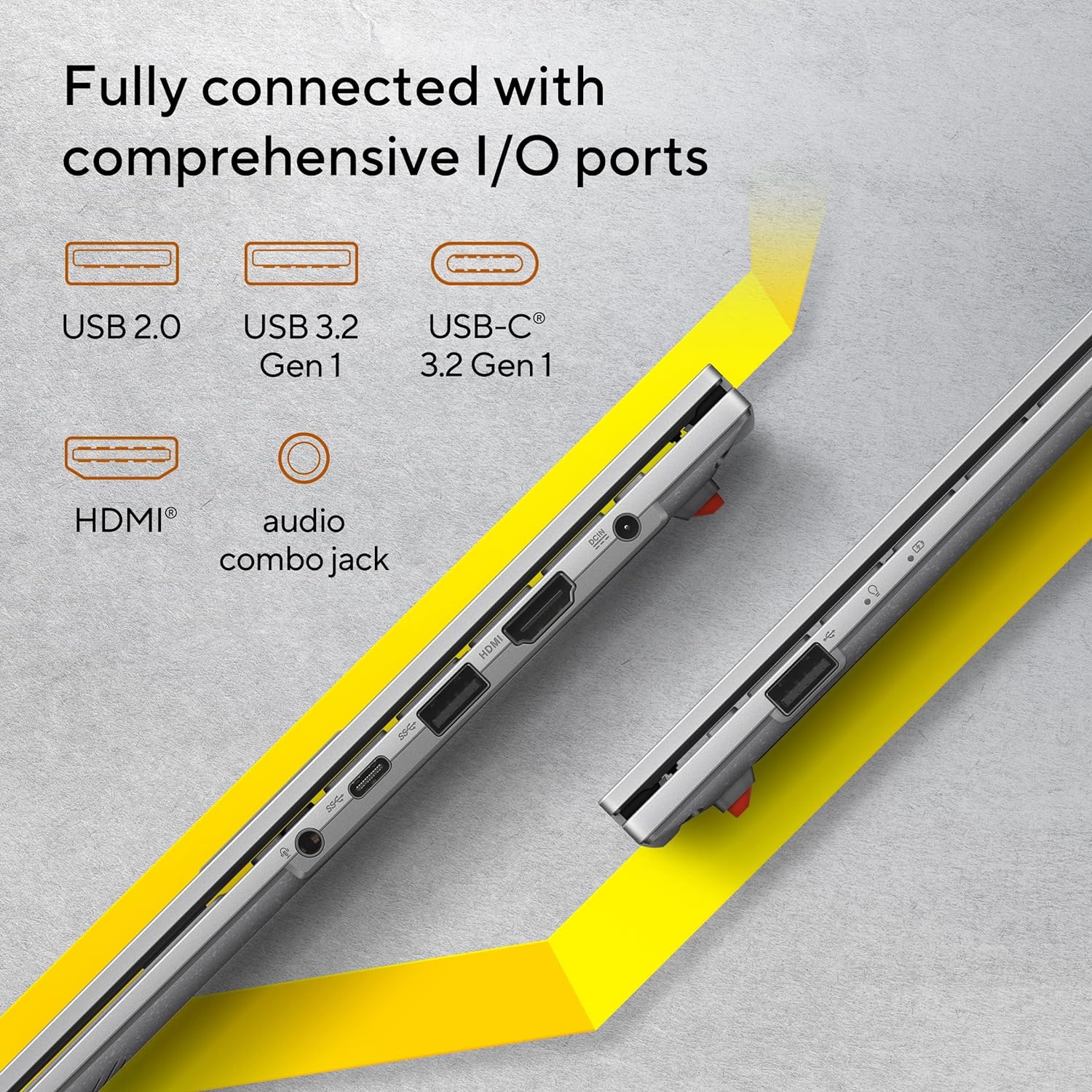 ASUS VIVOBOOK GO 14 E1404FA-NK185W | AMD Ryzen 5 7520U, 8GB RAM, 512GB SSD, AMD Radeon Graphics, 14" FHD, Win11 Home, Eng-Arab K/B, Black