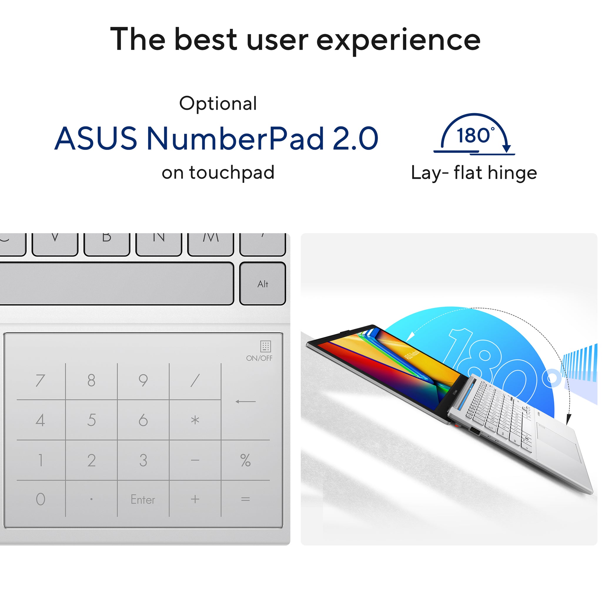 ASUS VIVOBOOK GO 14 E1404GA-NK039W | Intel Core i3 N305, 8GB RAM, 256GB SSD, 14" FHD, Intel IRIS Graphics, Win11 Home, Eng-Arab Keyboard, Silver