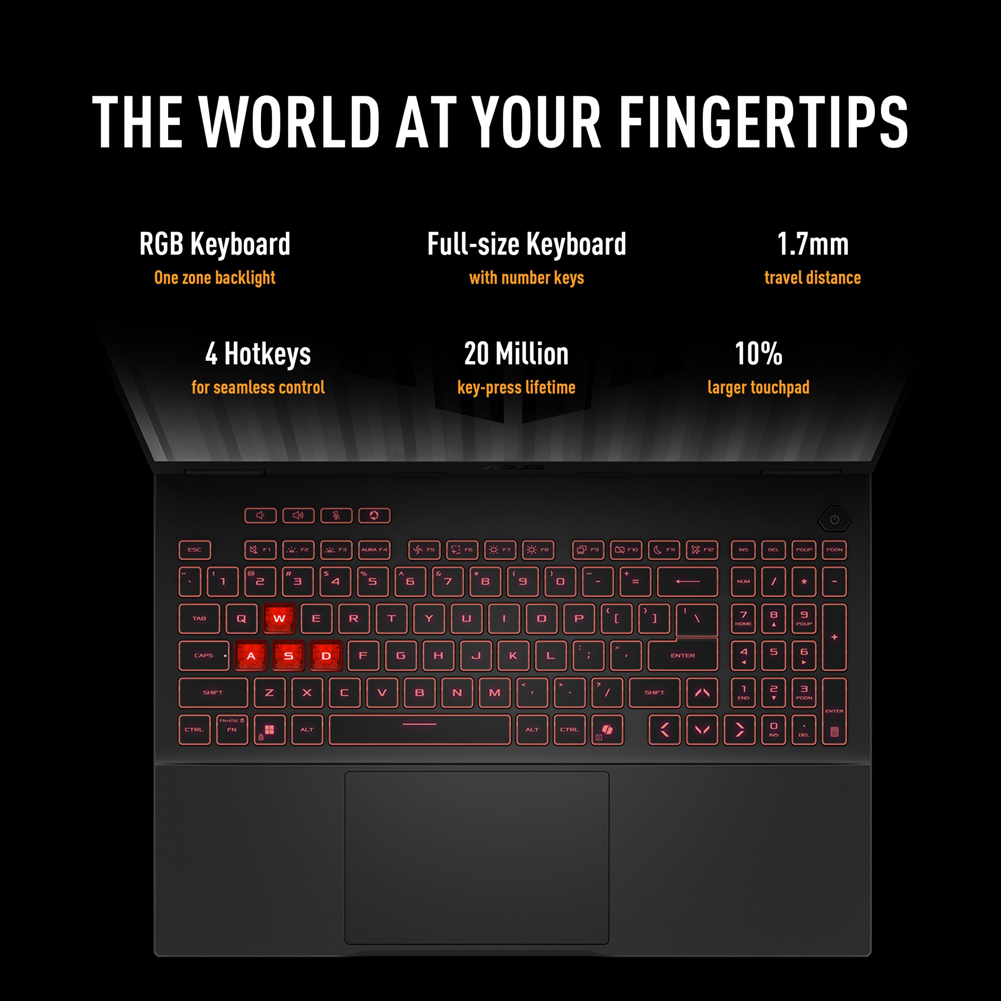 ASUS TUF GAMING A16 FA608PM-9161W | AMD Ryzen 9 8940HX, 16GB RAM, 1TB SSD, 16.0" WUXGA 165Hz, 8GB NVIDIA RTX 5060, Win11 Home, Eng-Arab Keyboard, Gray