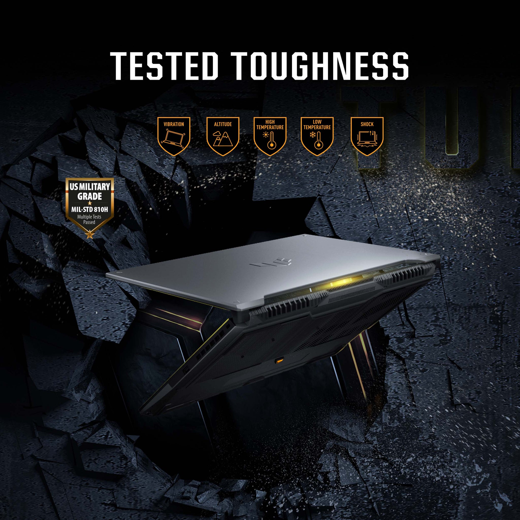 ASUS TUF GAMING F16 FX607VU-RL031W | Intel Core i7 13620H, 16GB RAM, 1TB SSD, 16.0" WUXGA 144Hz, 6GB NVIDIA RTX 4050, Win11 Home, Eng-Arab Keyboard, Gray