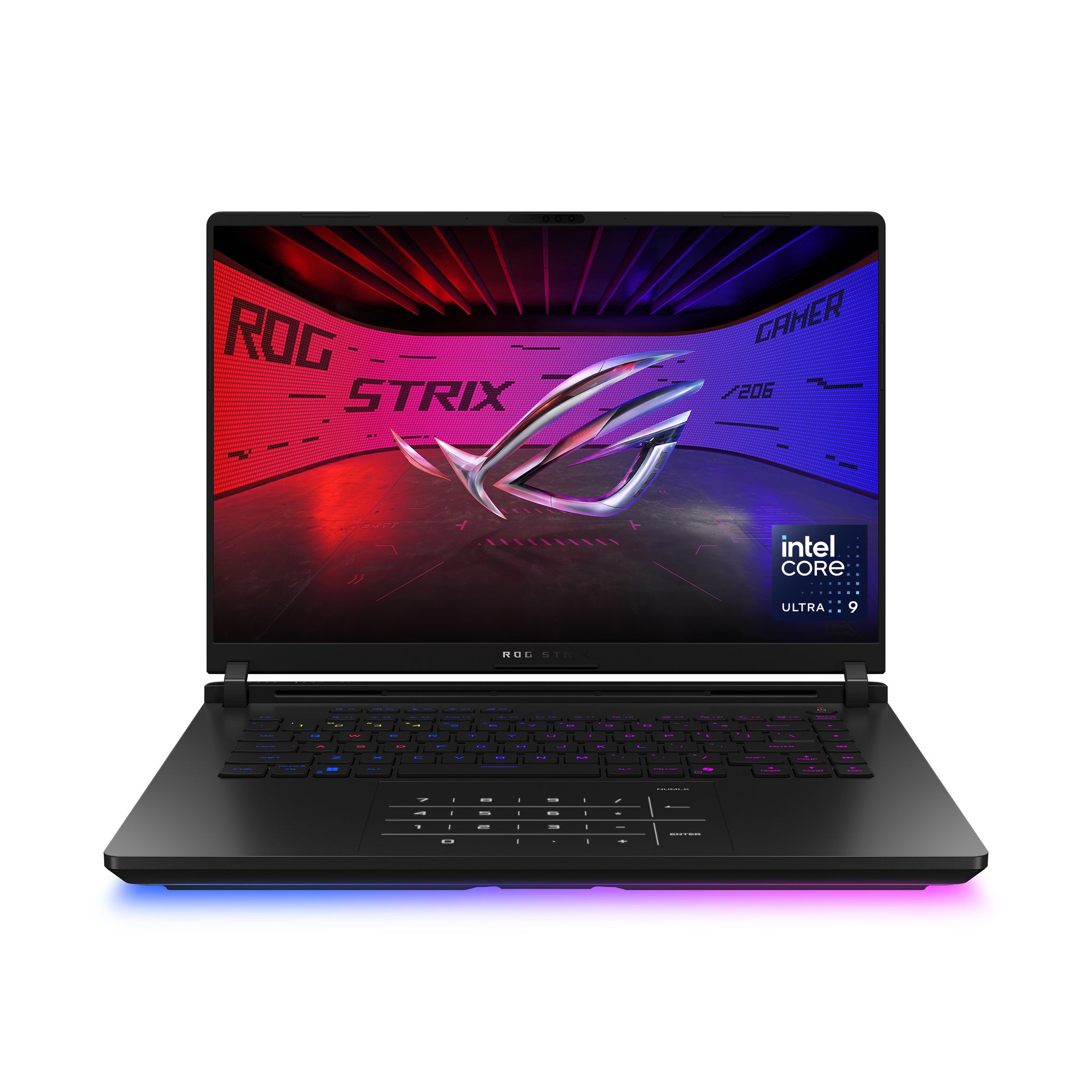 ASUS ROG STRIX SCAR 16 G635LW-RW062W | Intel Ultra 9 275HX, 64GB RAM, 2TB SSD, 16" WQXGA 240Hz, 16GB NVIDIA RTX 5080, Win 11 Home, Eng-Arb Keyboard, Black + ROG Backpack