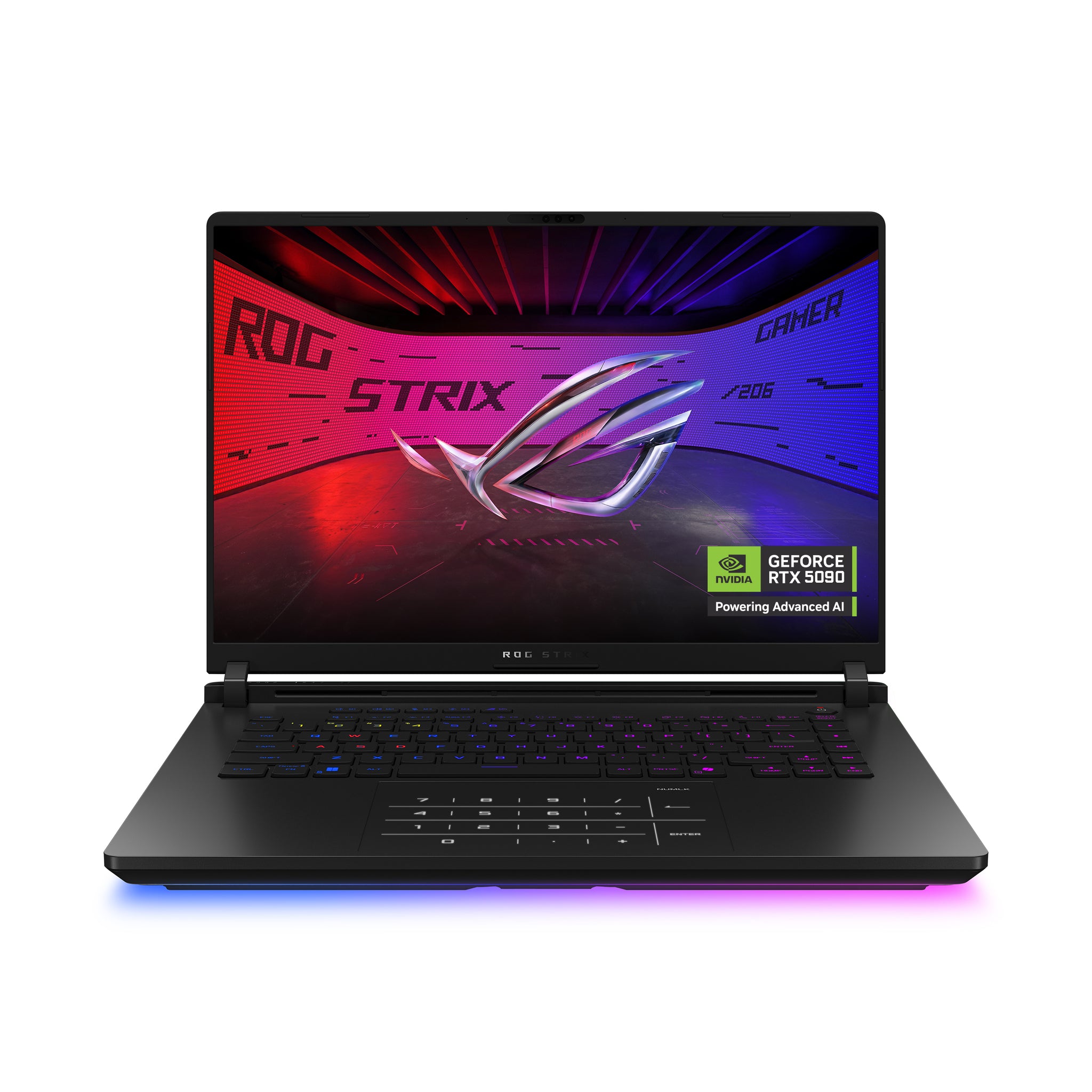 ASUS ROG STRIX SCAR 16 G635LX-S5008W | Intel Ultra 9 275HX, 32GB RAM, 1TB SSD, 16" WQXGA 240Hz, 24GB NVIDIA RTX 5090, Win 11 Home, Eng-Arb Keyboard, Black