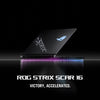 ASUS ROG STRIX SCAR 16 G635LX-S5008W | Intel Ultra 9 275HX, 32GB RAM, 1TB SSD, 16" WQXGA 240Hz, 24GB NVIDIA RTX 5090, Win 11 Home, Eng-Arb Keyboard, Black