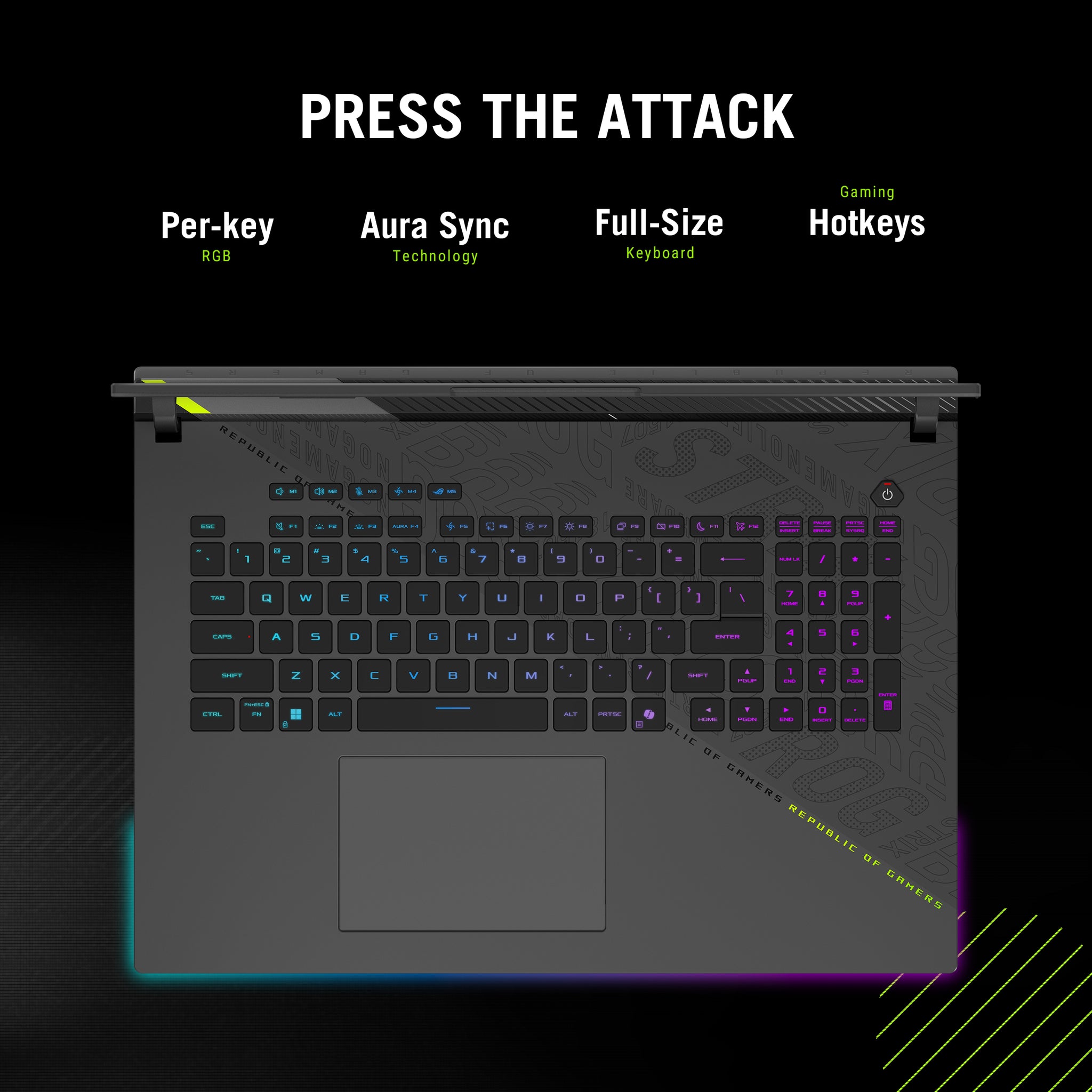 ASUS ROG STRIX G18 G815JPR-G91621W | Intel Core i9 14900HX, 32GB RAM, 1TB SSD, 18" WQXGA(2560x1600) 240Hz, 8GB NVIDIA RTX 5070, Win11 Home, Eng-Arb Keyboard, Gray + ROG Backpack & Mouse