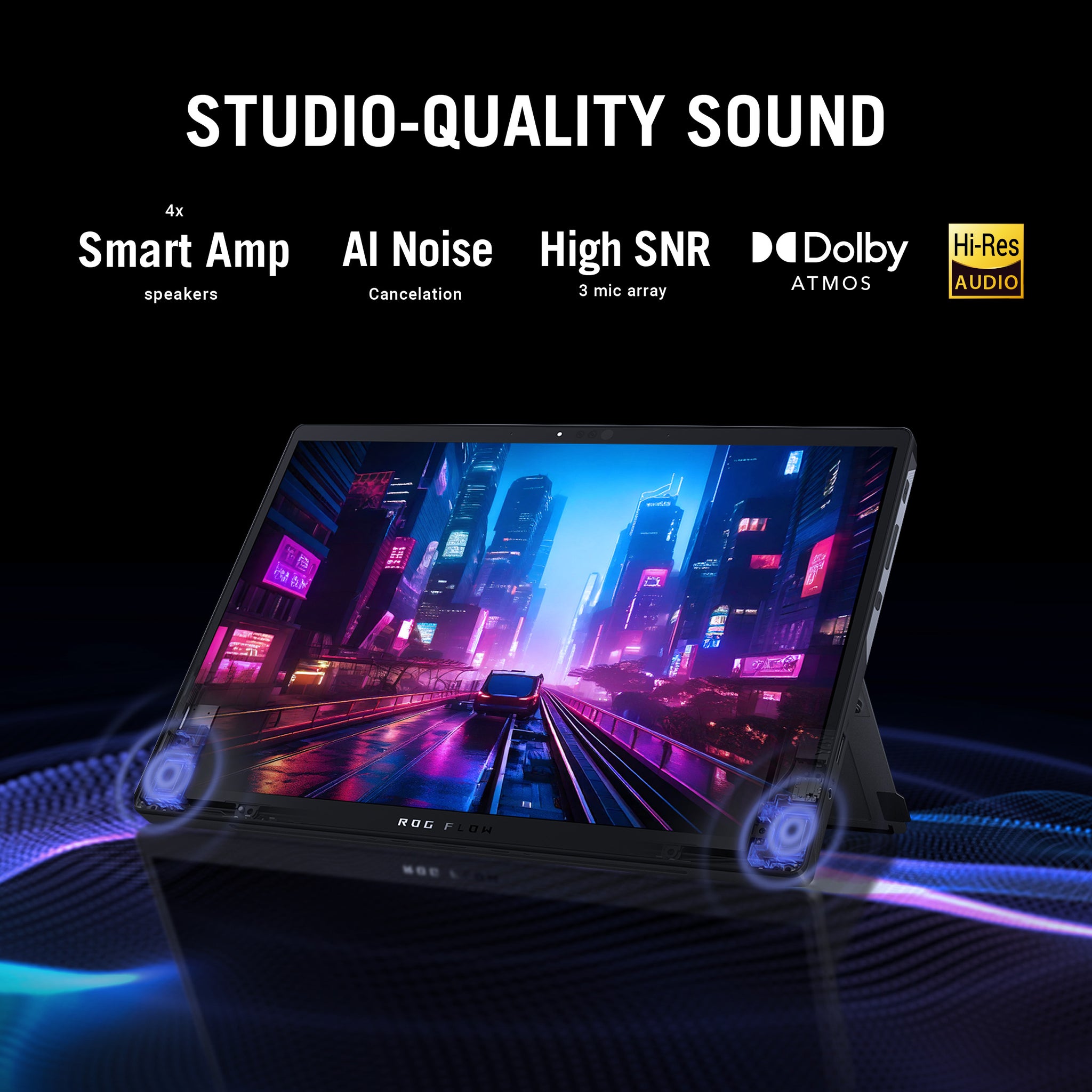 ASUS ROG FLOW Z13 GZ302EA-RU016W | AMD Ryzen AI MAX +395,  32GB RAM, 1TB SSD, 13.4" 2.5K Touch 180Hz, AMD Radeon Graphics, Windows 11 Home, Eng-Arab Keyboard, Black + Stylus Pen & Sleeve