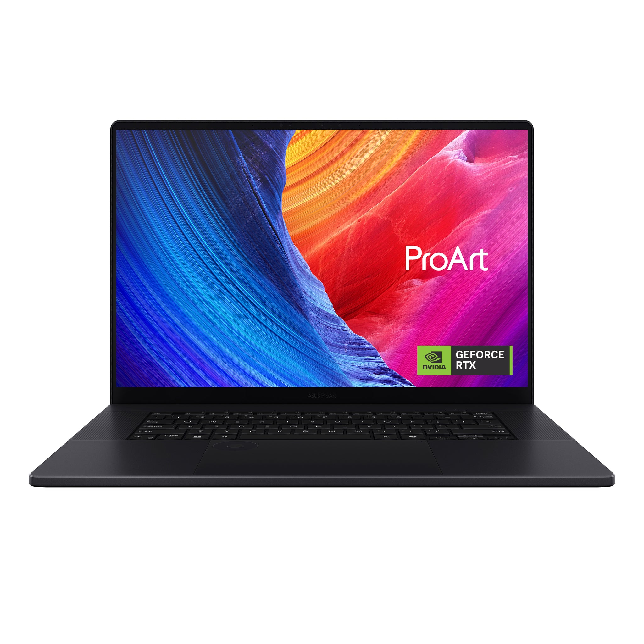 ASUS PROART P16 OLED H7606WP-ME025W | AMD Ryzen AI 9 HX370, 64GB RAM, 4TB SSD, 16.0" 4K ( 3840x2400 ) OLED 60Hz Touch Screen, 8GB NVIDIA RTX 5070, Win 11 Home, Eng-Arab Keyboard, Black