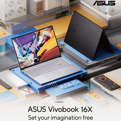 ASUS VIVOBOOK X1605ZA-MB252W | Intel Core i5 12500H, 8GB RAM, 512GB SSD, 16