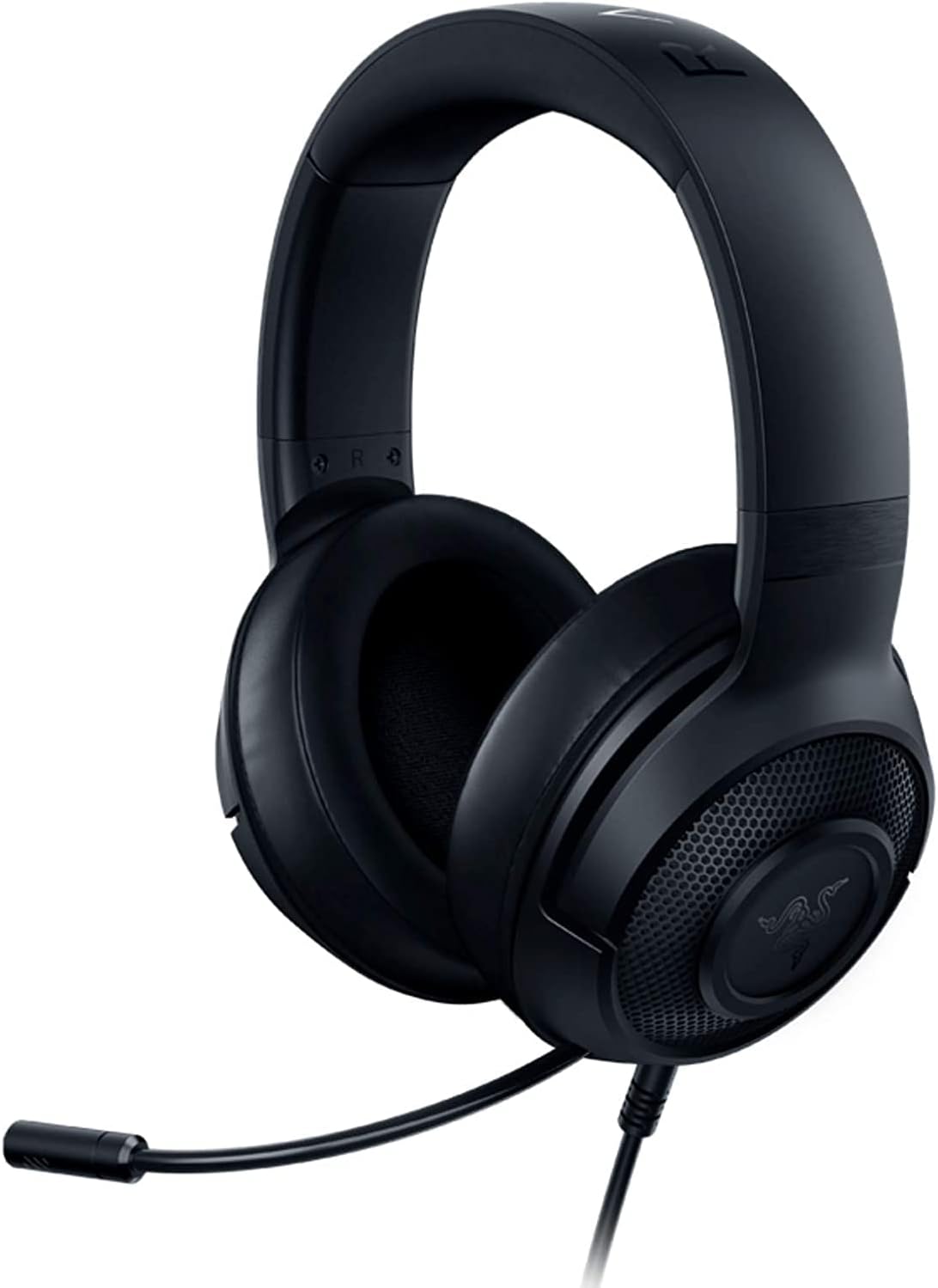 RAZER KRAKEN X LITE - RZ04-02950100-R381 | Essential Wired Gaming Headset, 7.1 Surround Sound, Bendable Cardioid Microphone, Ultra-Light Comfort With Memory Foam Cushions