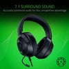 RAZER KRAKEN X LITE - RZ04-02950100-R381 | Essential Wired Gaming Headset, 7.1 Surround Sound, Bendable Cardioid Microphone, Ultra-Light Comfort With Memory Foam Cushions