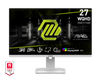 MSI MAG 274QRFW - 9S6-3CC29H-250 |  Gaming Monitor, 27" WQHD IPS 180Hz, 1 ms, 1 x Display Port, 2 x HDMI, White Color