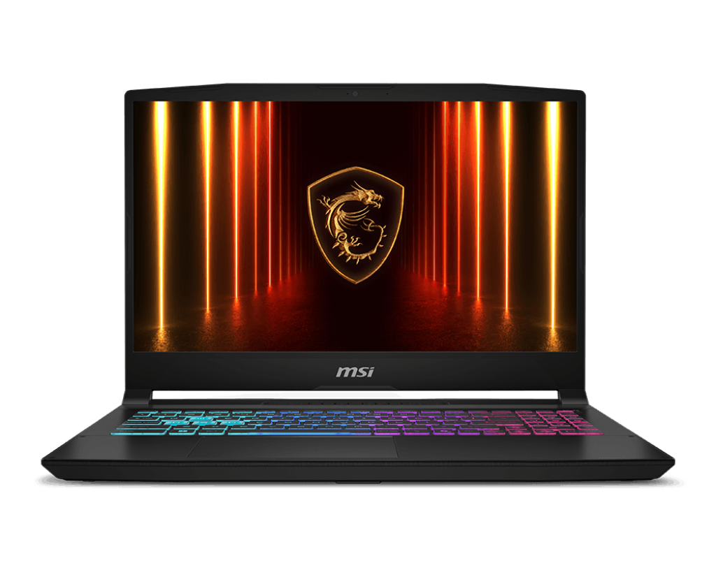 MSI KATANA 15 HX B14WEK 9S7-1587C1-221 | Intel Core i7 14650HX, 16GB RAM, 1TB SSD, 15.6"FHD IPS 144Hz, 8GB NVIDIA RTX5050, Win11 Home, Eng-Arab Keyboard, Black