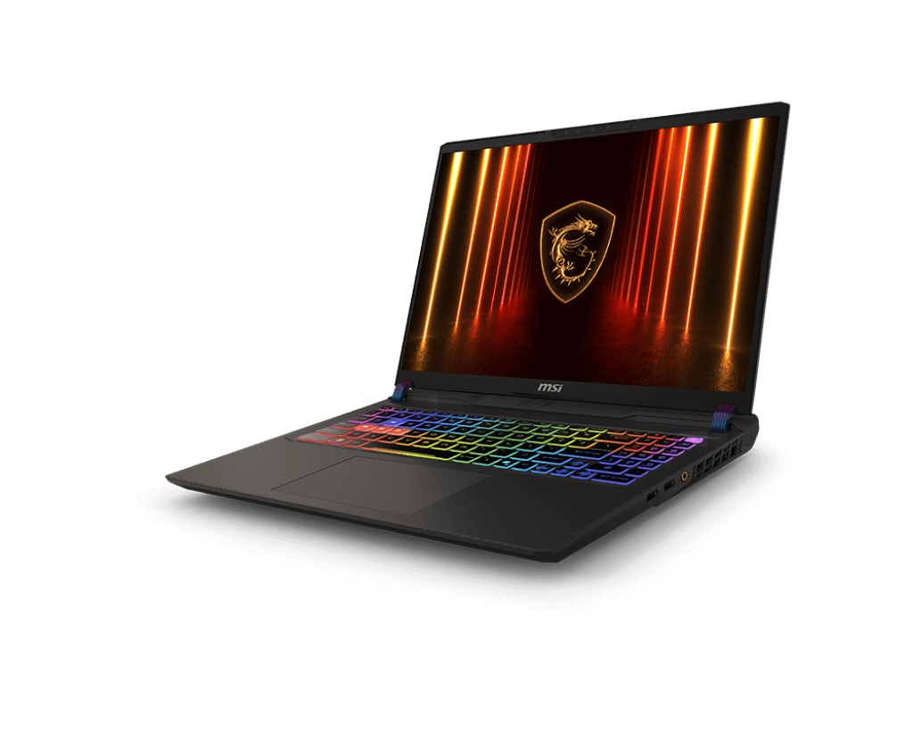 MSI VECTOR 16 HX AI A2XWIG 9S7-15M352-008 | Intel Core Ultra 9 275HX, 32GB RAM, 1TB SSD, 16" QHD+ IPS 240Hz, 16GB NVIDIA RTX5080, Win 11 Home, Eng-Arab Keyboard, Cosmos Gray + Backpack