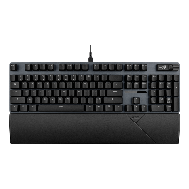 ASUS ROG STRIX SCOPE II X Mechanical Gaming Keyboard | ROG NX SNOW V2 Mechanical switch, Eng-Arab Keyboard / 90MP03XF-BKCA00