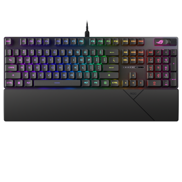 ASUS ROG STRIX SCOPE II RX Optical Mechanical Gaming Keyboard | 90MP0350-BKCA00