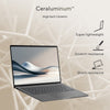 ASUS ZENBOOK A14 UX3407QA-QD180W | Snapdragon X X1 26 100, 16GB RAM, 1TB SSD, 14.0" WUXGA OLED Screen, Qualcomm u GPU, Win 11 Home ( ARM), Eng-Arab Keyboard, Zabriskie Beige