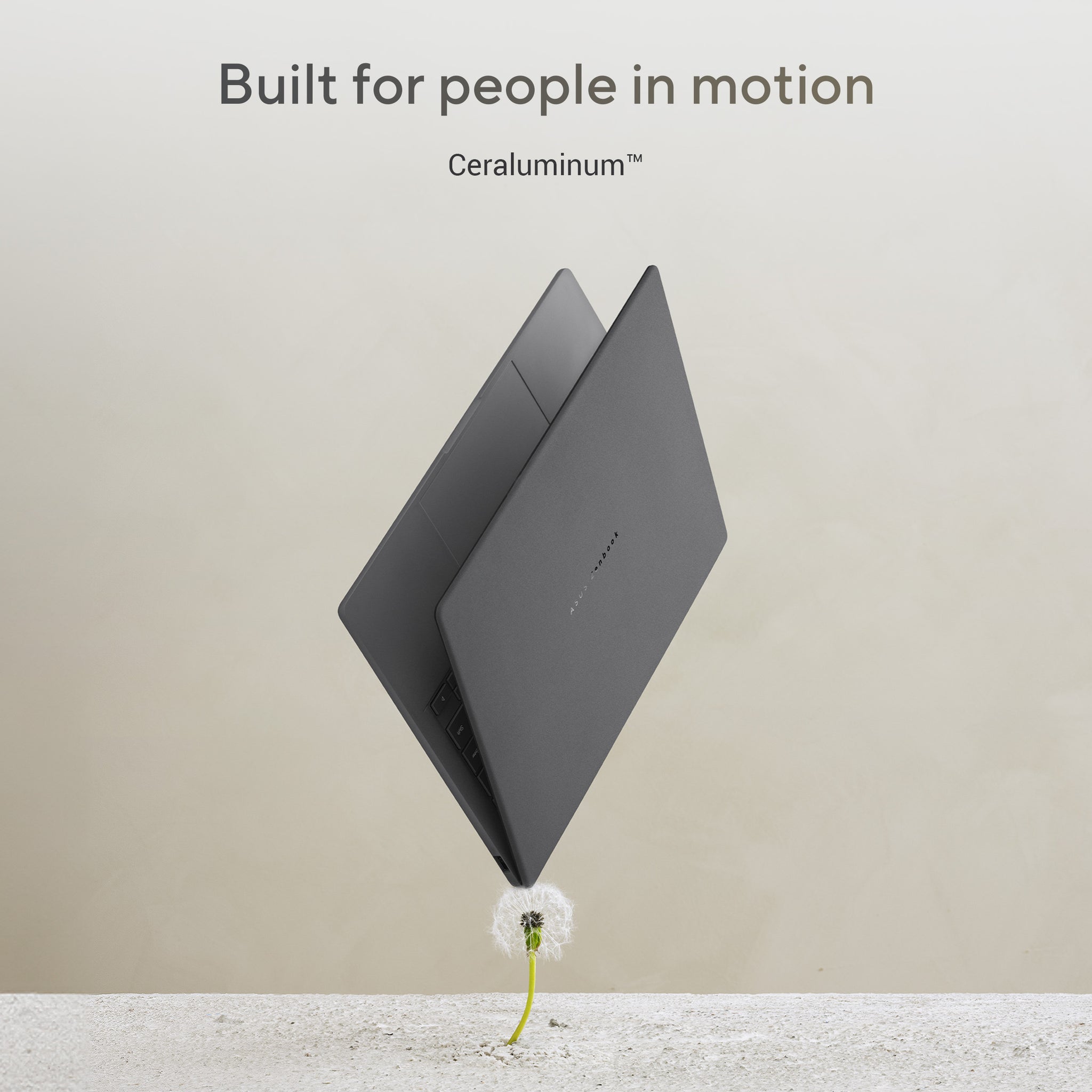 ASUS ZENBOOK A14 UX3407QA-QD180W | Snapdragon X X1 26 100, 16GB RAM, 1TB SSD, 14.0" WUXGA OLED Screen, Qualcomm u GPU, Win 11 Home ( ARM), Eng-Arab Keyboard, Zabriskie Beige