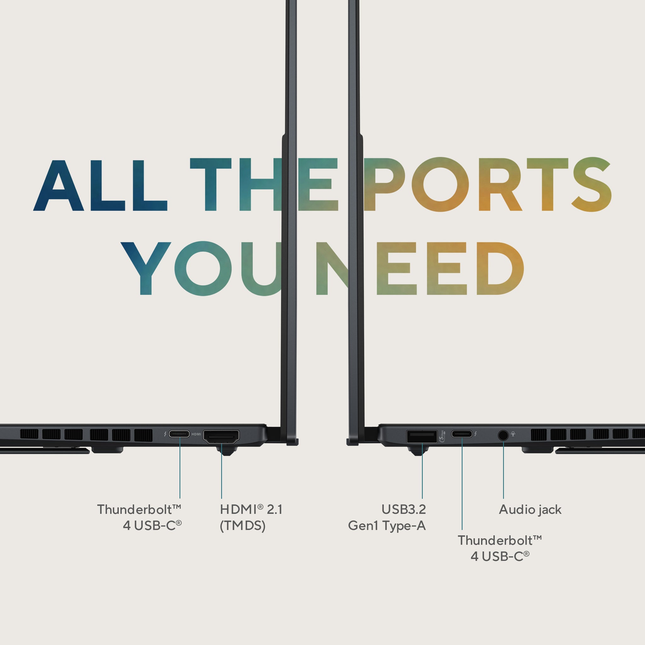 ASUS ZENBOOK DUO UX8406CA-PZ005W | Intel Core Ultra 9 285H 2.9GHz, 32GB RAM, 2TB SSD, 14.0" 3K OLED Touch Screen, Intel Arc Graphics, Win11 Home, Eng-Arab Keyboard, Grey + Sleeve, Stylus