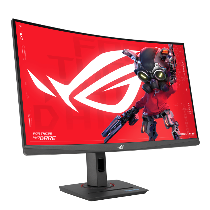 ASUS ROG STRIX XG27WCS | USB Type-C Gaming Monitor – 27-inch 2560x1440, Curved, 180Hz (Above 144Hz), 1ms (GTG), Fast VA, Extreme Low Motion Blur Sync, USB Type-C, FreeSync, DisplayWidget Center, tripod socket, HDR