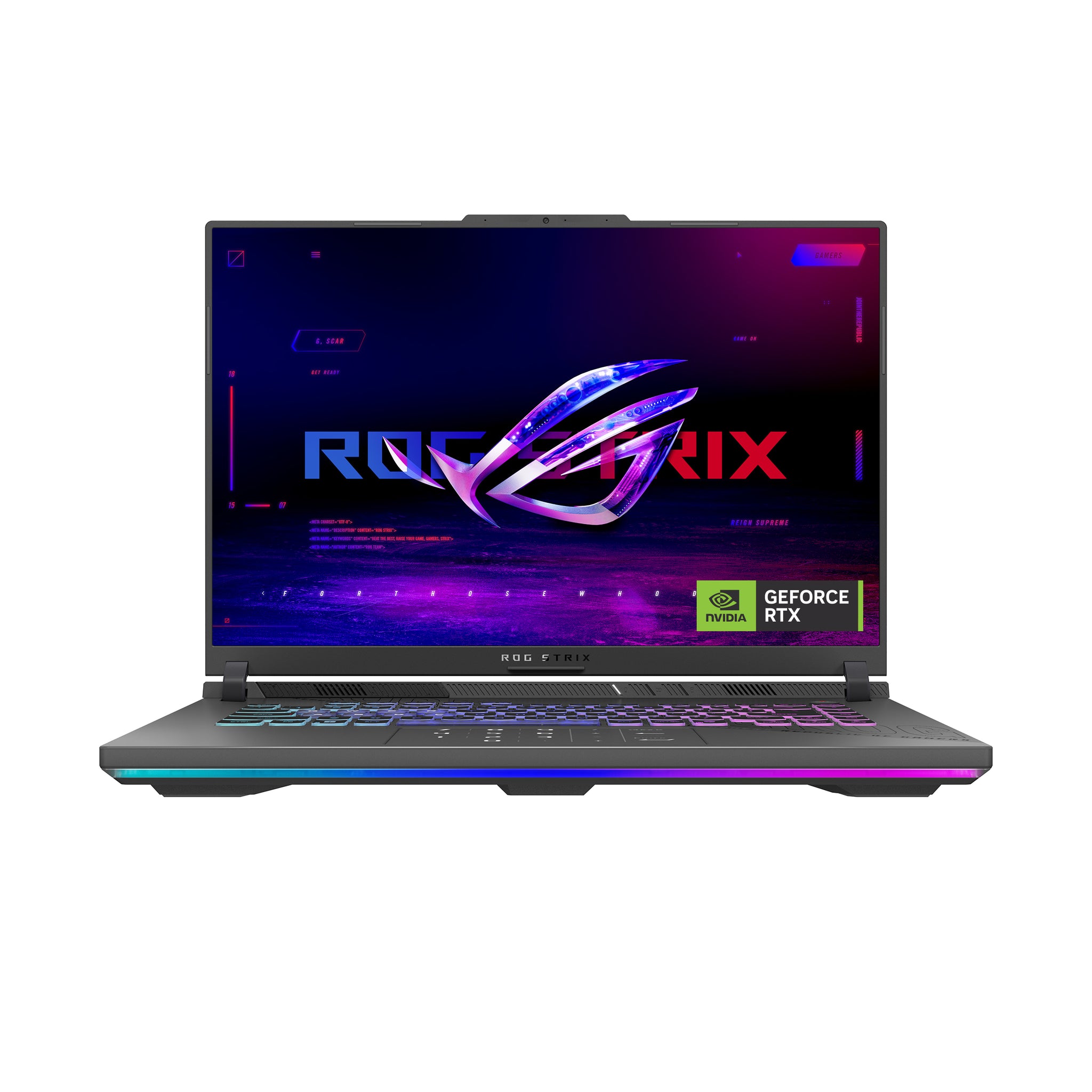 ASUS ROG STRIX G16 G614PR-RV009W | AMD Ryzen 9 8940HX, 32GB RAM, 1TB SSD, 16" WUXGA 165Hz, 12GB NVIDIA RTX 5070Ti, Win11 Home, Eng-Arab Keyboard, Gray + ROG Backpack