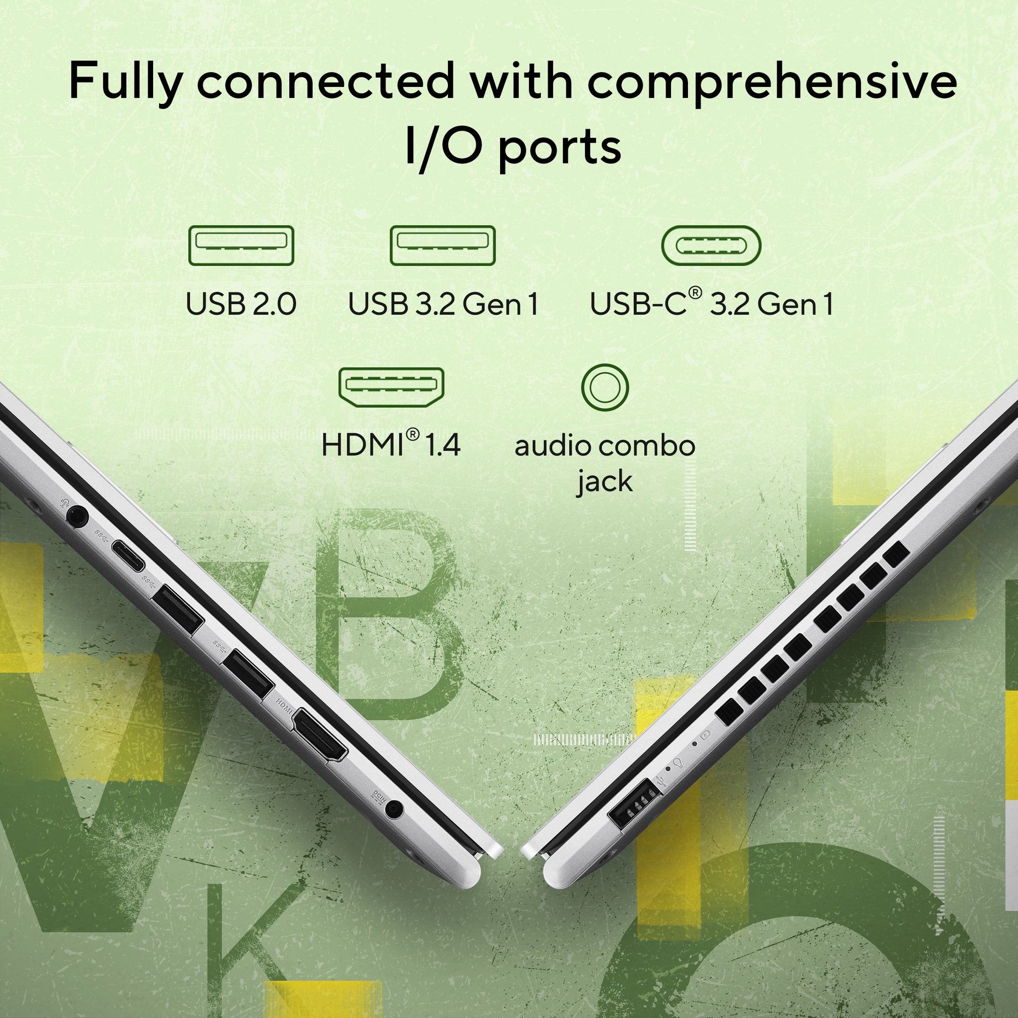 ASUS VIVOBOOK 15 M1502YA-NJ116W | AMD Ryzen 7  7730U, 16GB RAM, 512GB SSD, 15.6" FHD, AMD Radeon Graphics, Win11 Home, Eng-Arab Keyboard, Blue