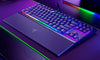 RAZER ORNATA V3 TENKEYLESS - RZ03-04880100-R3M1 | Compact Low Profile Gaming Keyboard, Razer Mecha-Membrane Switches, UV-Coated Keycaps, Magnetic Soft-Touch Wrist Rest