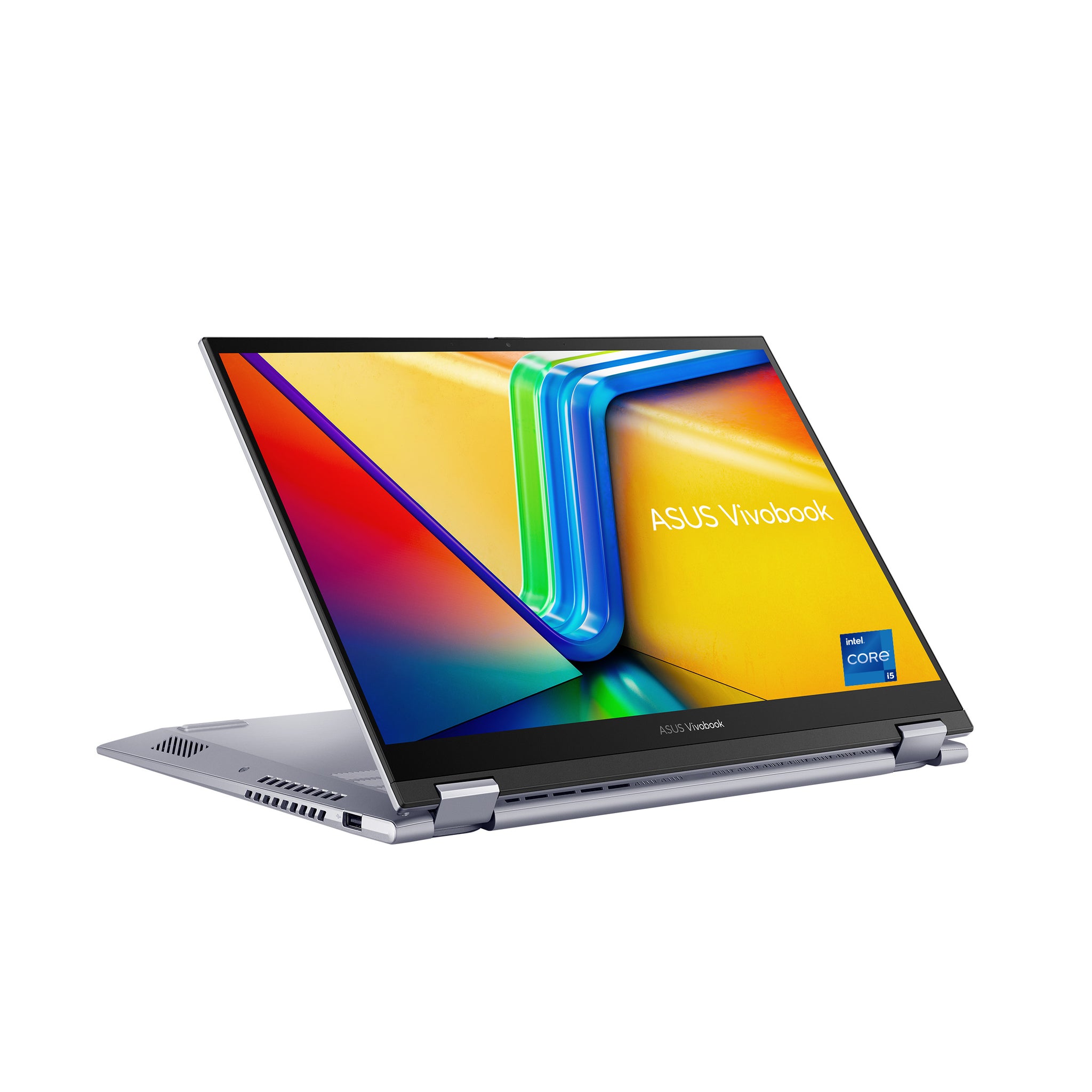 ASUS VIVOBOOK S 14 FLIP TP3402VA-LZ669W | Intel Core i5 13420H, 16GB RAM, 512GB SSD, Intel UHD Graphics, 14" WUXGA Touch & Flip, Win11 Home, Eng-Arab Keyboard, Silver