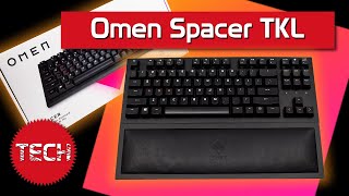 HP OMEN SPACER -9BU31AA | WIRELESS TKL KEYBOARD-CHERRY MX BROWN SWITCHES DETACHABLE MAGNETIC PALM REST