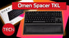 HP OMEN SPACER -9BU31AA | WIRELESS TKL KEYBOARD-CHERRY MX BROWN SWITCHES DETACHABLE MAGNETIC PALM REST