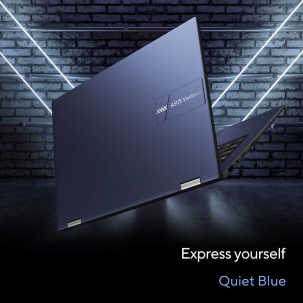 ASUS TP1400KA-EC075WS |  Intel Celeron N4500, 4GB RAM, 128GB SSD, 14.0'' FHD TOUCH N FLIP, Intel HD Graphics, Win11 Home, Eng-Arab K/B, Blue + Stylus Pen