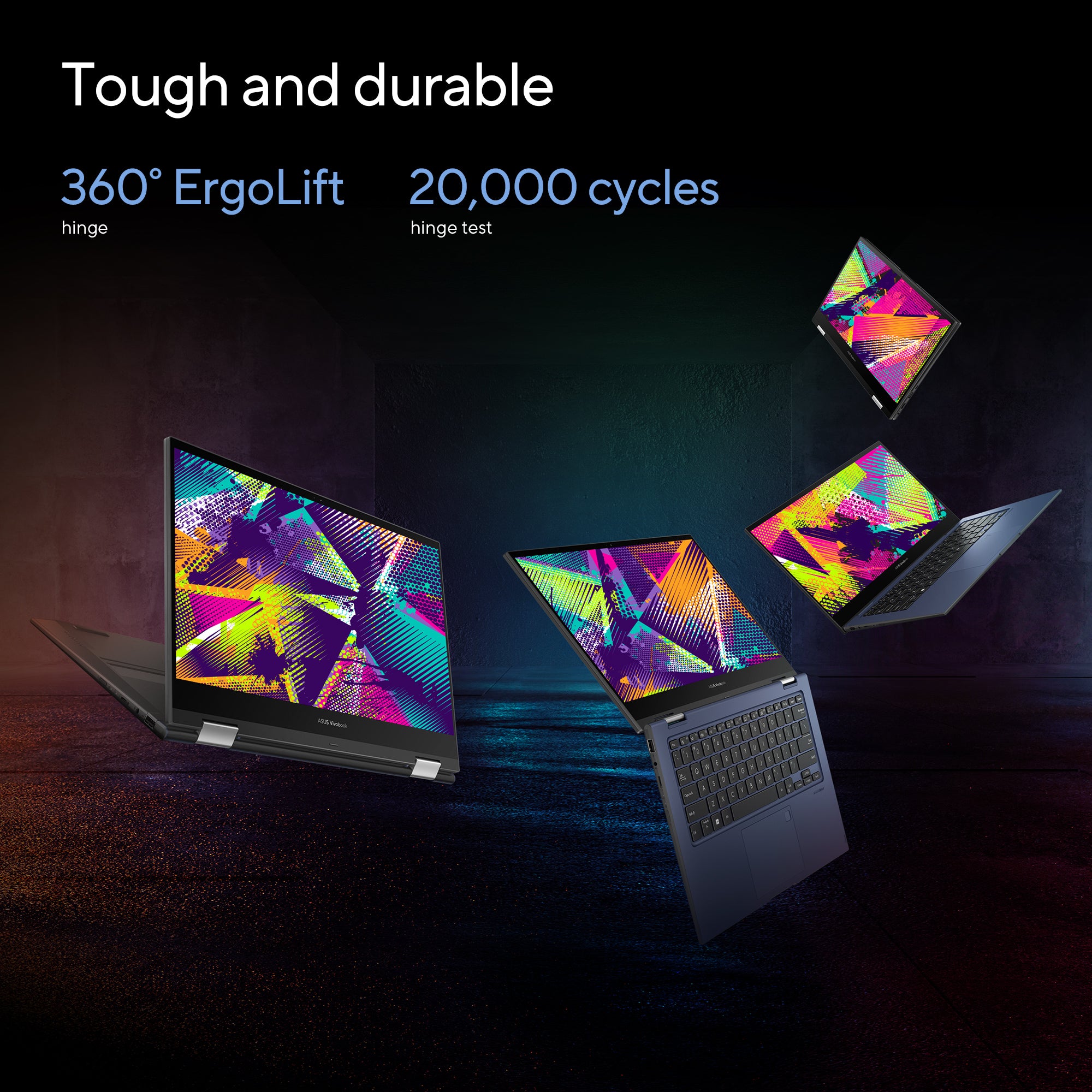 ASUS TP1400KA-EC075WS |  Intel Celeron N4500, 4GB RAM, 128GB SSD, 14.0'' FHD TOUCH N FLIP, Intel HD Graphics, Win11 Home, Eng-Arab K/B, Blue + Stylus Pen