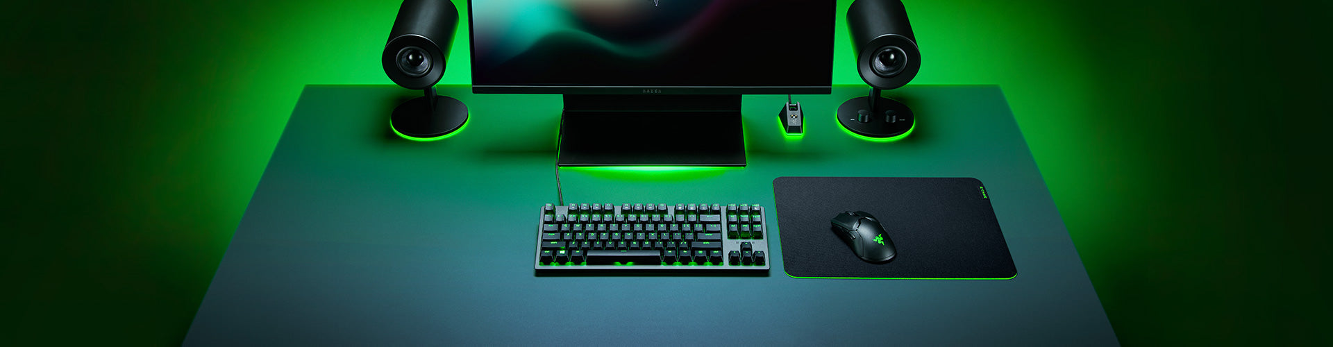 RAZER GIGANTUS V2-MEDIUM--Soft Gaming Mouse Mat, Thick High Density Rubber Foam, Anti Slip Rubber Base, Medium Size (360 x 275) mm