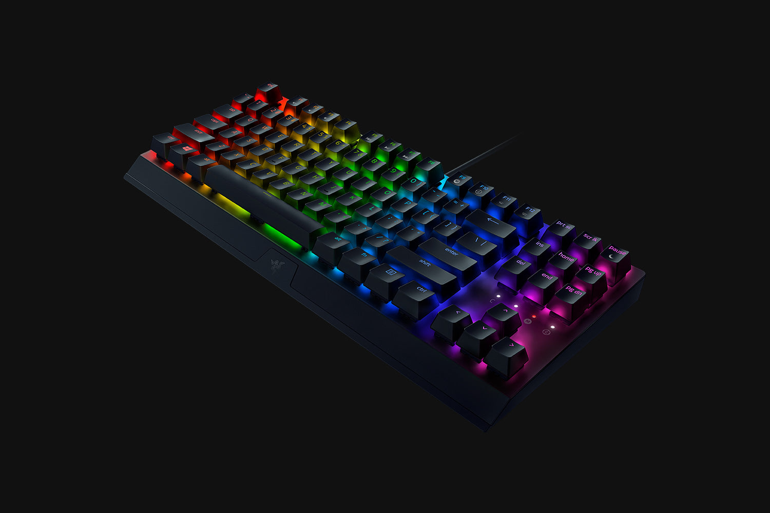 RAZER BLACKWIDOW V3 TENKEYLESS-RZ03-03490100-R3M1 | Mechanical Gaming Keyboard, Cable Routing Options, Fully Controllable Keys,  Razer Green Switches Tactile And Clicky