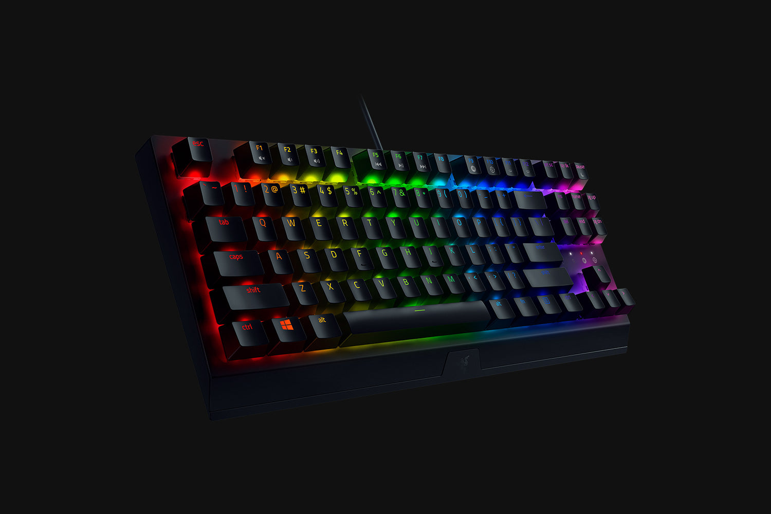 RAZER BLACKWIDOW V3 TENKEYLESS-RZ03-03490100-R3M1 | Mechanical Gaming Keyboard, Cable Routing Options, Fully Controllable Keys,  Razer Green Switches Tactile And Clicky