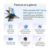 ASUS VIVOBOOK 14 FLIP TP3407SA-SG161W | Intel Ultra 7 256V, 16GB RAM, 512GB SSD, 14" OLED WUXGA Touch & Flip, Intel Arc Graphics, Windows 11 Home, English Keyboard, Stylus Pen, Gray