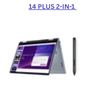DELL 14 PLUS 2-IN-1 DB04250 | Intel Ultra 7 256V, 16GB RAM, 1TB SSD, 14" WUXGA (1920x1200) Touch & Flip, Stylus Pen, Intel ARC Graphics, Windows 11 Home, Eng-Arab Keyboard, Ice Blue, Dell Warranty