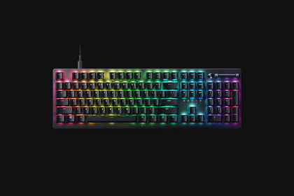 RAZER DEATHSTALKER V2 - RZ03-04500100-R3M1 | Low Profile Optical Gaming Keyboard, Red Switches - Light And Instant, Ultra Slim Casing With Durable Aluminum Top Plate