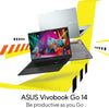 ASUS VIVOBOOK GO 14 E1404FA-NK185W | AMD Ryzen 5 7520U, 8GB RAM, 512GB SSD, AMD Radeon Graphics, 14" FHD, Win11 Home, Eng-Arab K/B, Black