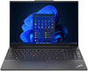 LENOVO THINKPAD E16 - 21MA001SGR | Intel Core Ultra 7 155H, 16GB RAM, 512GB SSD, 16"WUXGA, Intel Graphics, Win 11 Pro, Eng Arab Keyboard, 2 Years Lenovo Warranty