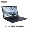 ASUS EXPERTBOOK B1 B1402CVA-NK2474X | Intel Core i7 1355U, 16GB RAM, 512GB SSD, 14" FHD, Intel UHD Graphics, Windows 11 Pro, Eng-Arab Keyboard, Black + Wireless Mouse