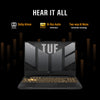 ASUS TUF GAMING F15 FX507VV-I7161G | Intel Core i7 13620H, 16GB RAM, 1TB SSD, 15.6" FHD 144Hz, 8GB NVIDIA RTX 4060, Win11 Home, Eng-Arab K/B, Gray