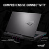 ASUS ROG STRIX G17 G713PV-HX162W | AMD Ryzen 9 7940HX, 16GB RAM, 1TB SSD, 17.3" FHD 144Hz, 8GB NVIDIA RTX 4060, Win11 Home, Eng-Arb Keyboard, Gray