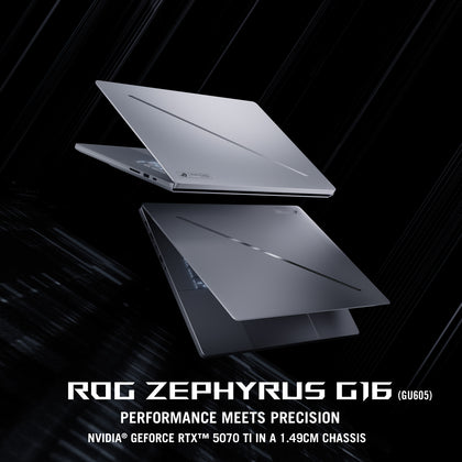 ASUS ROG ZEPHYRUS G16 GU605CR-QR216W | Intel Core Ultra 9 285H, 64GB RAM, 1TB SSD, 16