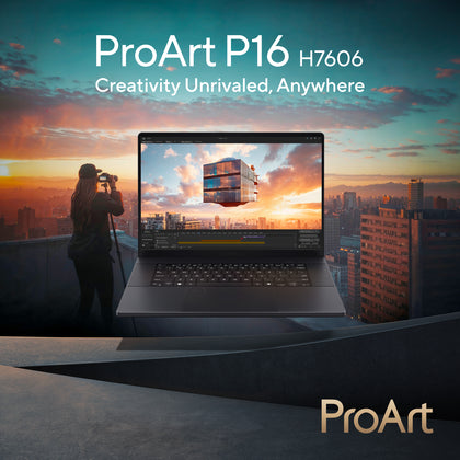 ASUS PROART P16 OLED H7606WP-ME025W | AMD Ryzen AI 9 HX370, 64GB RAM, 2TB SSD, 16.0