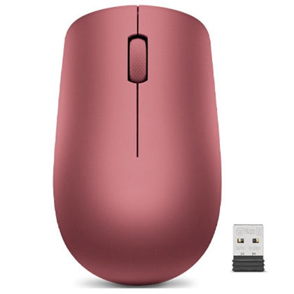 LENOVO 530 WIRELESS MOUSE | Full-grip ambidextrous design, stable Wireless Connection, Cherry Red