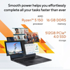 ASUS VIVOBOOK 16 M1605NAQ-MB113W | AMD Ryzen 5 150, 16GB RAM, 512GB SSD, 16" WUXGA, AMD Radeon Graphics, Windows 11 Home, Eng-Arab Keyboard, Black
