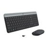 LOGITECH SLIM COMBO MK470 | Ultra-slim, compact, and quiet wireless keyboard and mouse combo