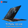 MSI TITAN 18 HX Dragon Edition Draco Epic A2WJ 9S7-1824F6-1433 | Intel Core Ultra 9 290HX Plus, 64GB RAM, 4TB SSD, 18" UHD+ 120Hz, 24GB NVIDIA RTX 5090, Windows 11 Home, English Keyboard, Black_Blue + MSI Mouse & Mousepad