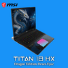 MSI TITAN 18 HX Dragon Edition Draco Epic A2WJ 9S7-1824F6-1433 | Intel Core Ultra 9 290HX Plus, 64GB RAM, 4TB SSD, 18" UHD+ 120Hz, 24GB NVIDIA RTX 5090, Windows 11 Home, English Keyboard, Black_Blue + MSI Mouse & Mousepad